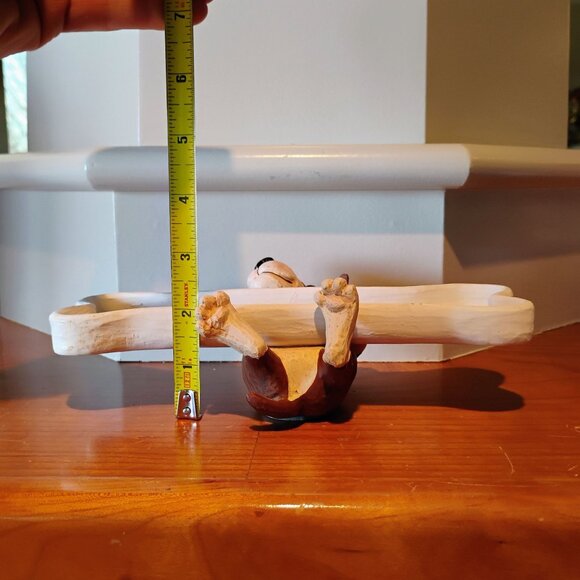 Cute Puppy Dog Bone Shaped Pencil Trinket Tray by Figi Tickle My Bones - Picture 8 of 8